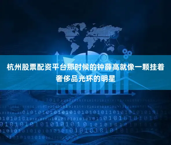 杭州股票配资平台那时候的钟薛高就像一颗挂着奢侈品光环的明星